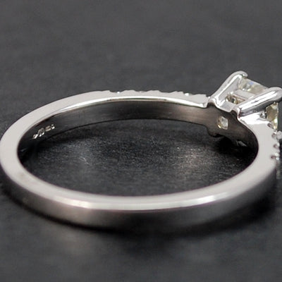 18ct White Gold Princess Cut 0.60 Carat Diamond Ring