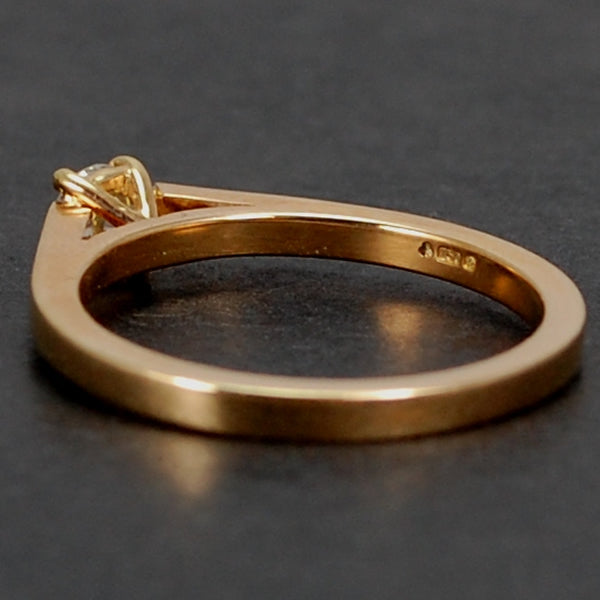 18ct Rose Gold Brilliant Cut 0.20 Carat Diamond Ring